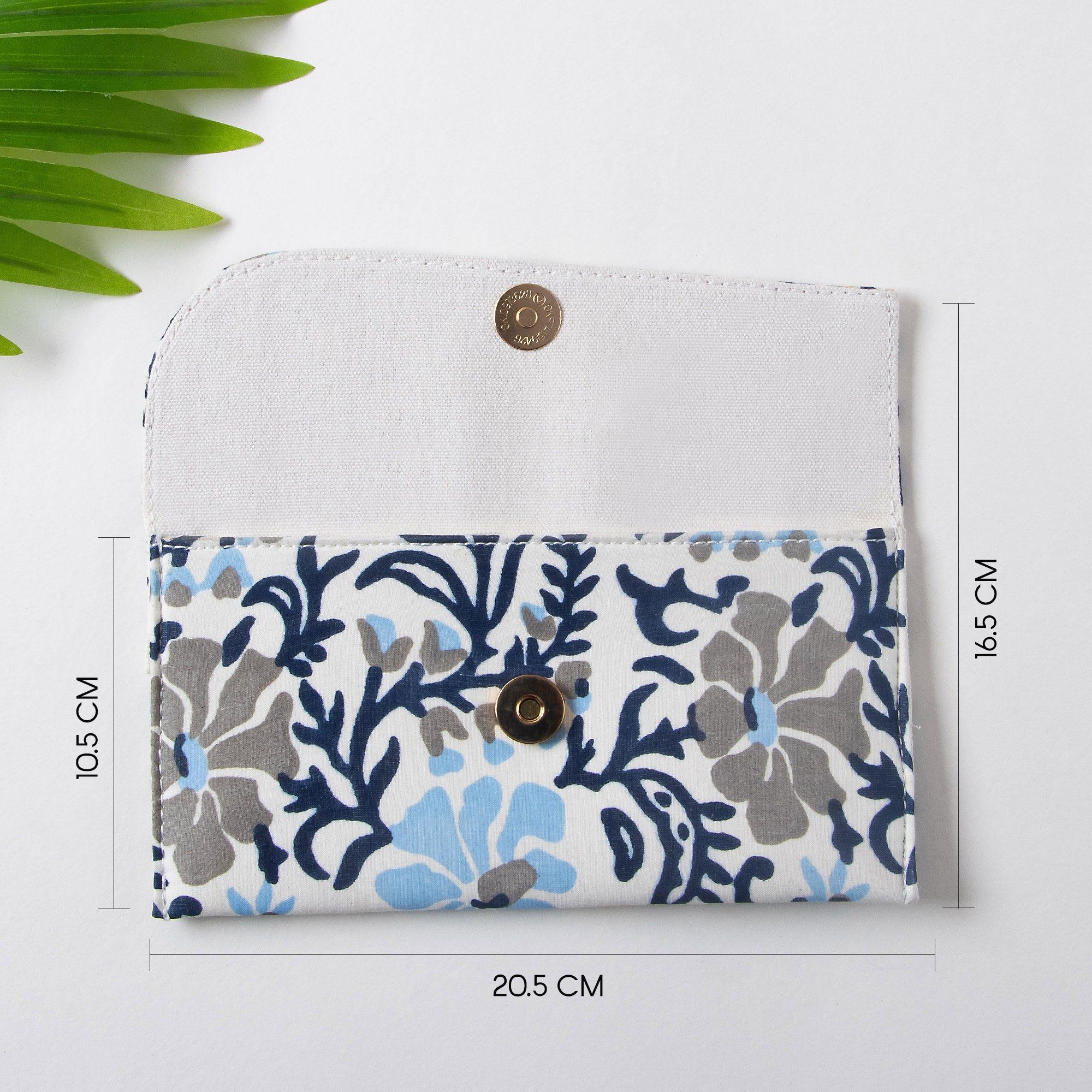 Handmade Floral Womens Clutch Purse